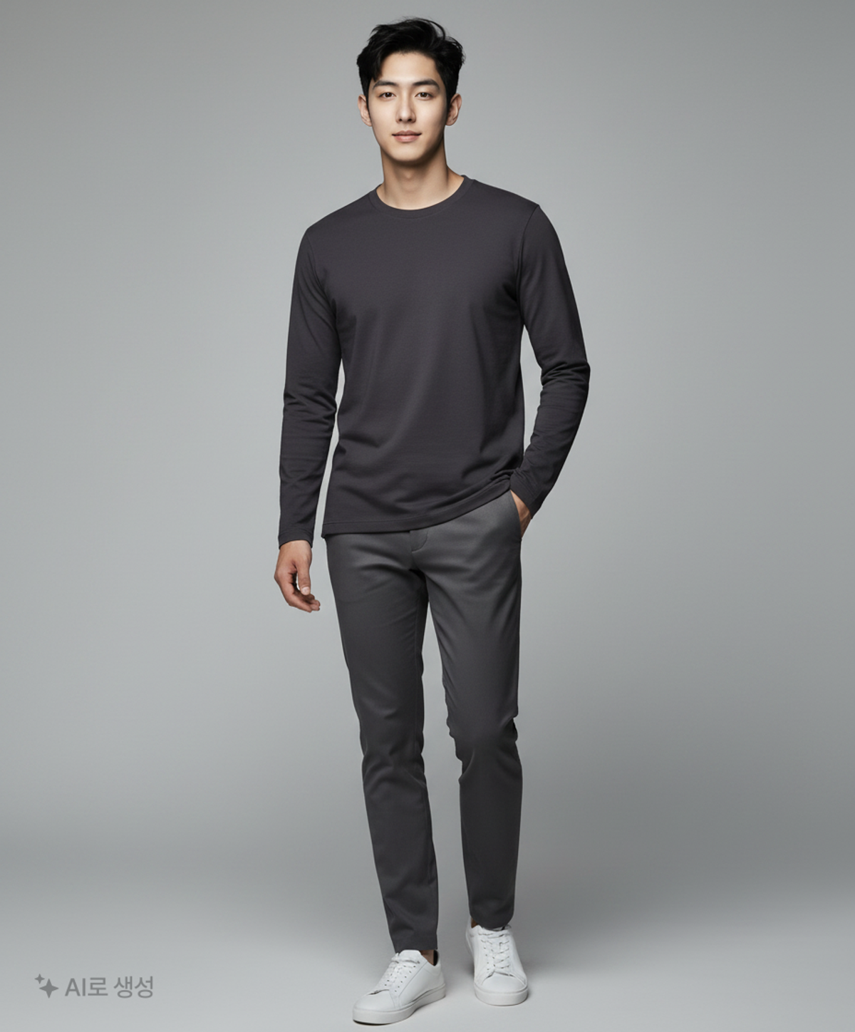 유니클로(UNIQLO) 긴소매 티셔츠 L