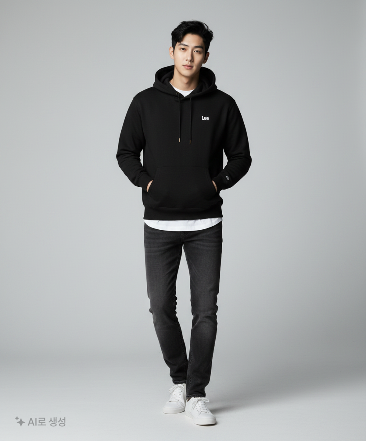 리(LEE) 후드 티셔츠 XL