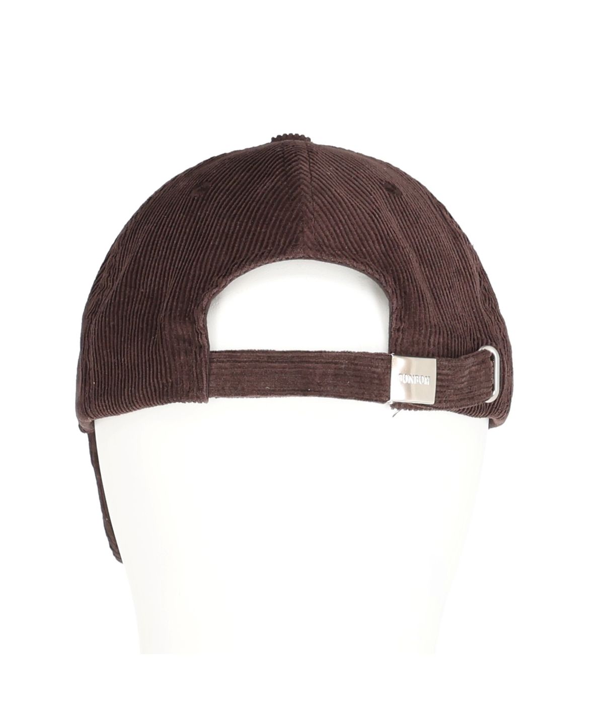 본봄(BONBOM) BONBOM LOGO BALL CAP-BROWN CORDUROY
