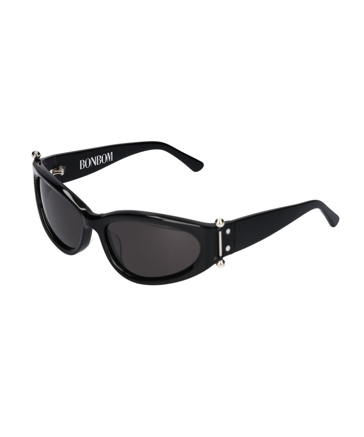 본봄(BONBOM) BONBOM METAL PIERCING SUNGLASSES - BLACK(PIERCING)