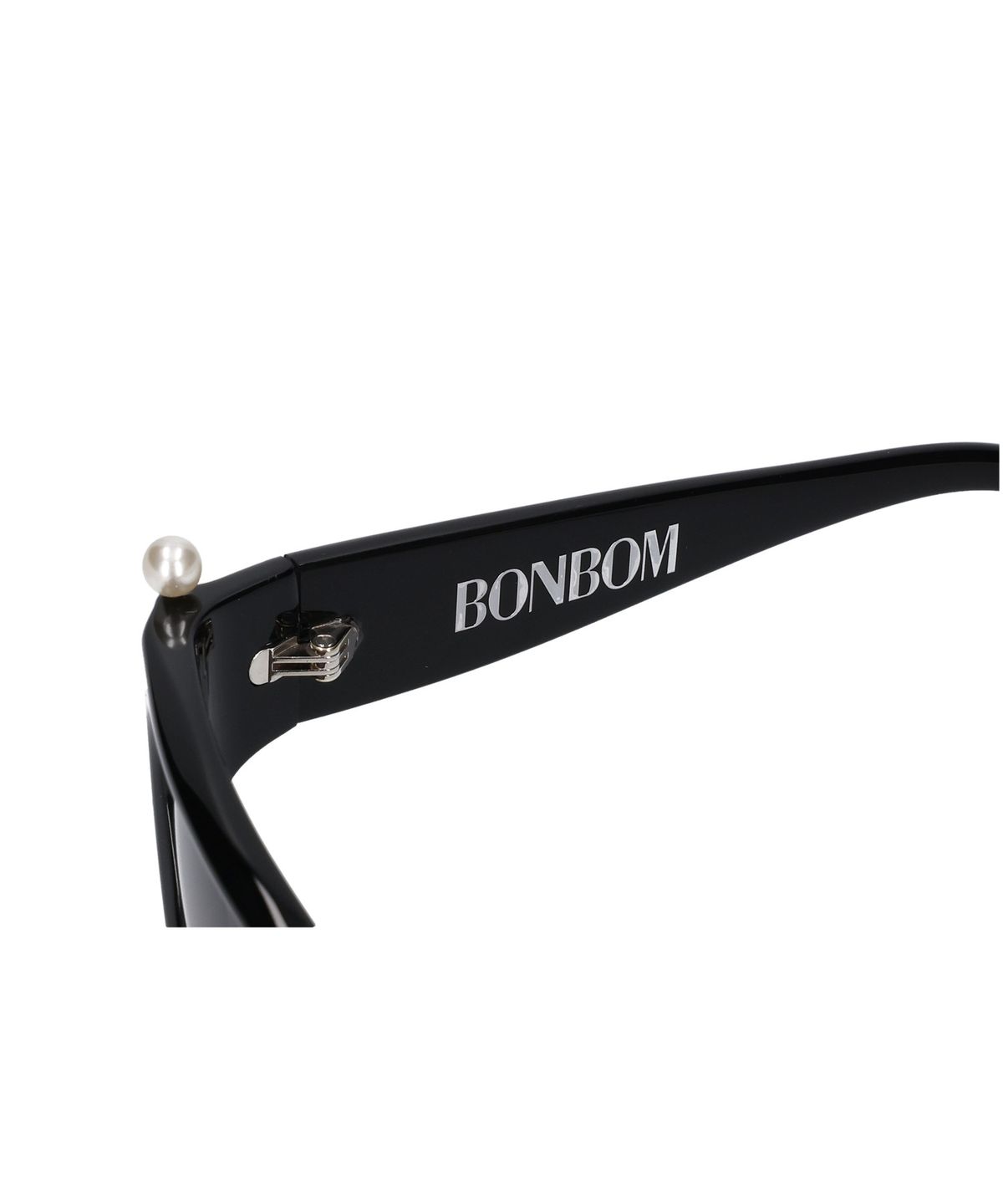 본봄(BONBOM) BONBOM METAL PIERCING SUNGLASSES - BLACK(PEARL)