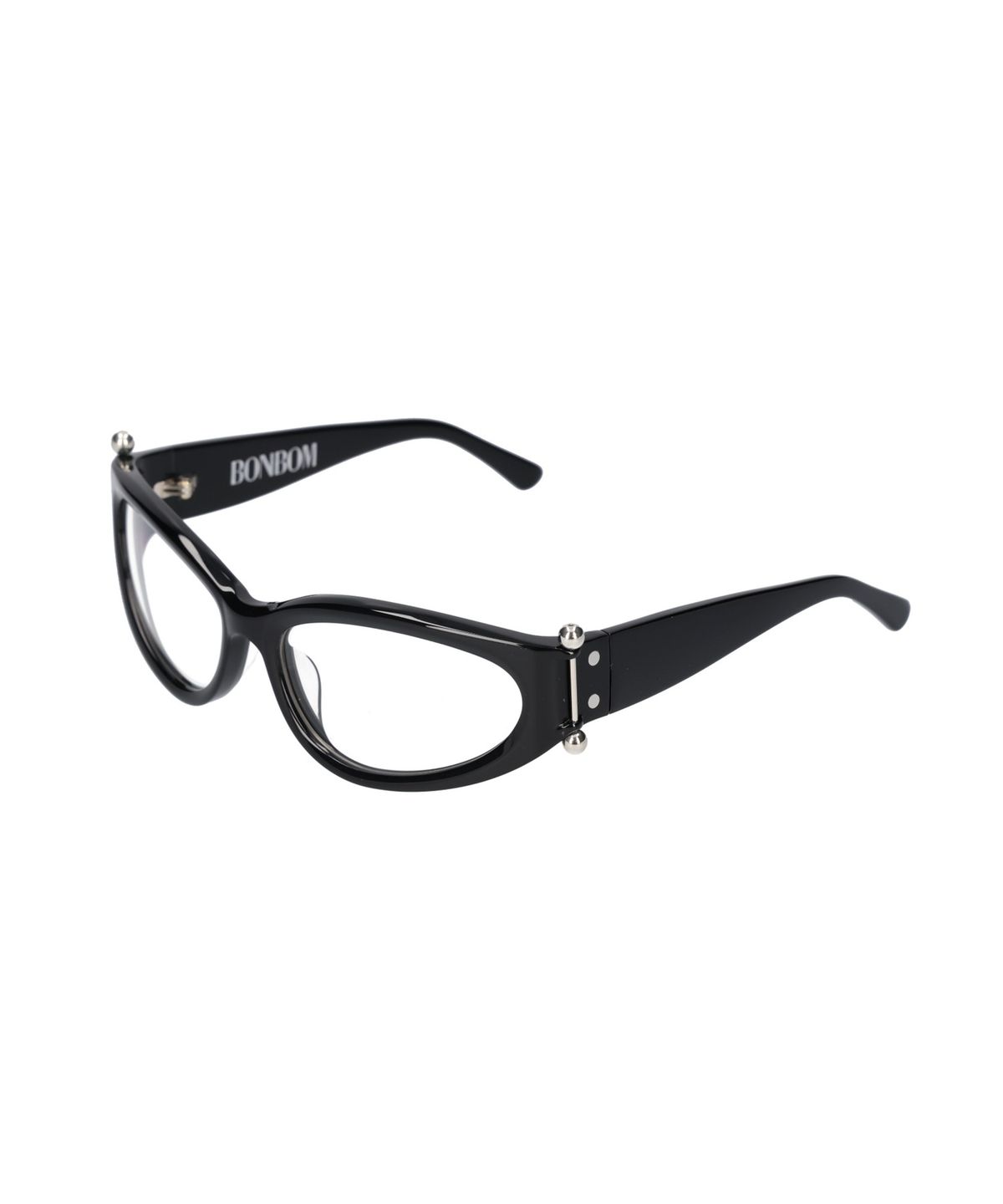본봄(BONBOM) BONBOM METAL PIERCING GLASSES - BLACK(PIERCING)
