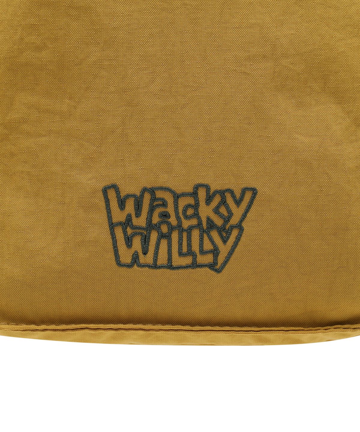 와키윌리(WACKY WILLY) 유니 원포켓 미니 크로스백 머스타드