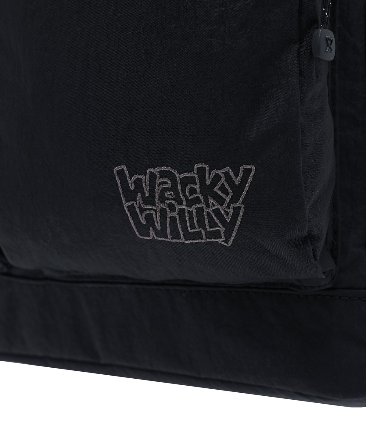와키윌리(WACKY WILLY) 유니 투포켓 헬멧백 블랙