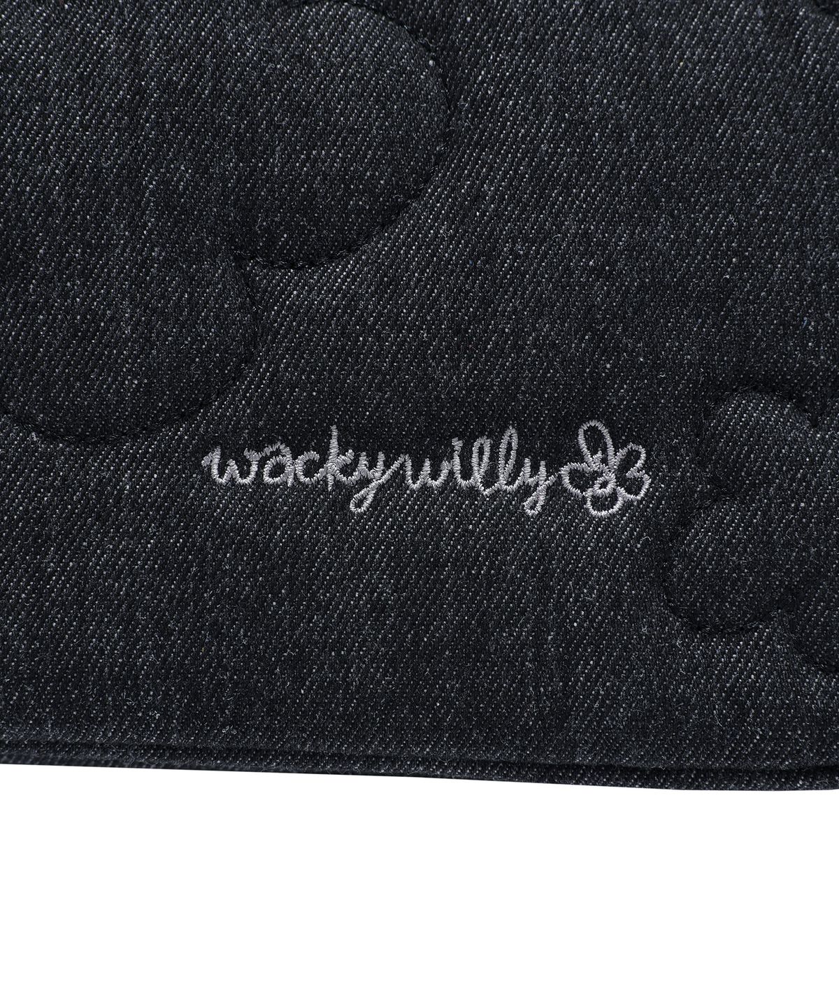 와키윌리(WACKY WILLY) 우먼스 릴리팝 스퀘어 토트백 블랙
