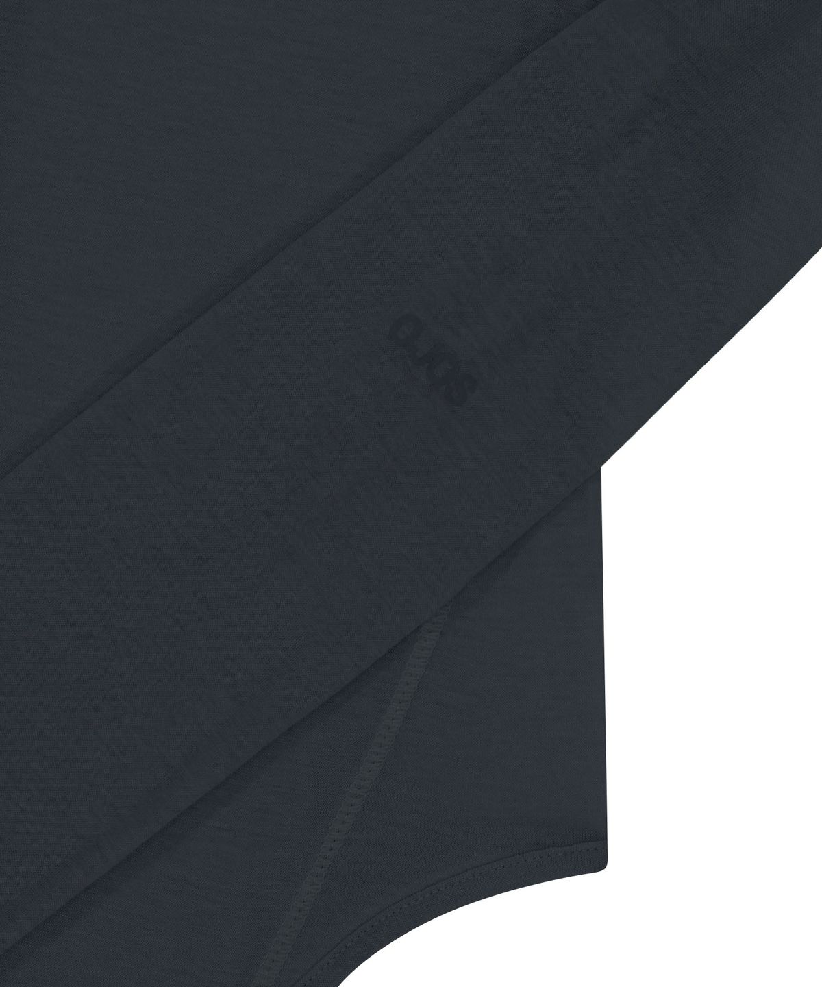 오호스(OJOS) Curved Cut Layered Tee / Navy