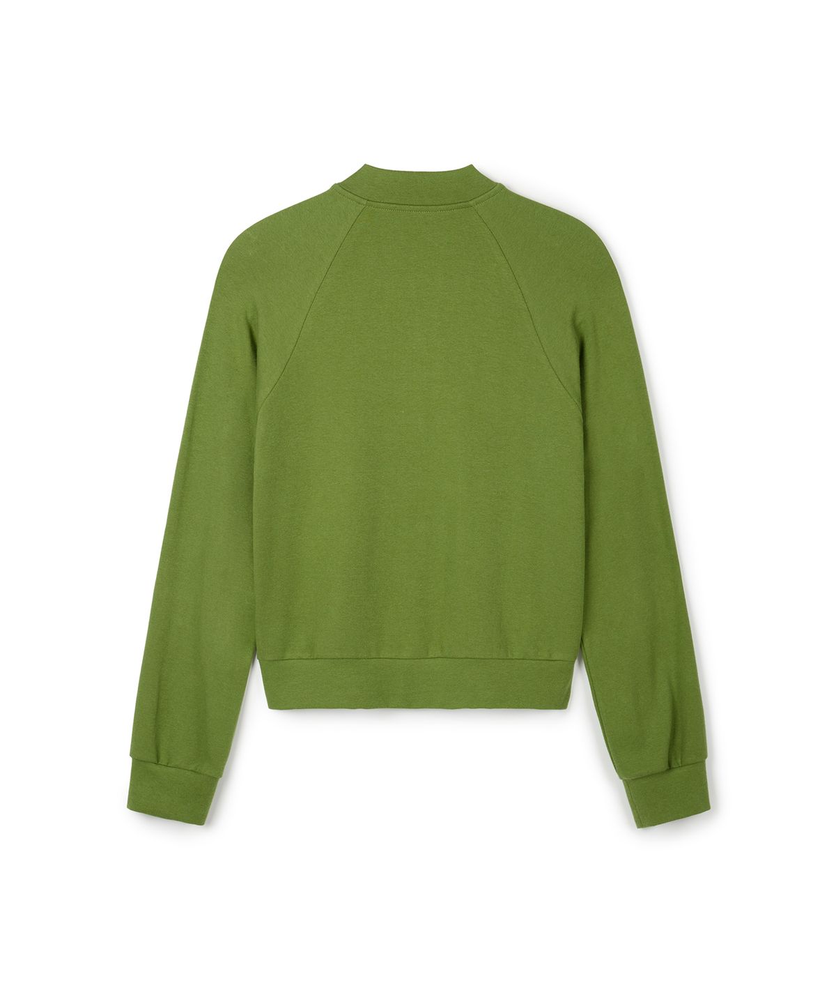 이알에이(ERA) WOMEN ERA RAGLAN JERSEY ZIP-UP - MATCHA