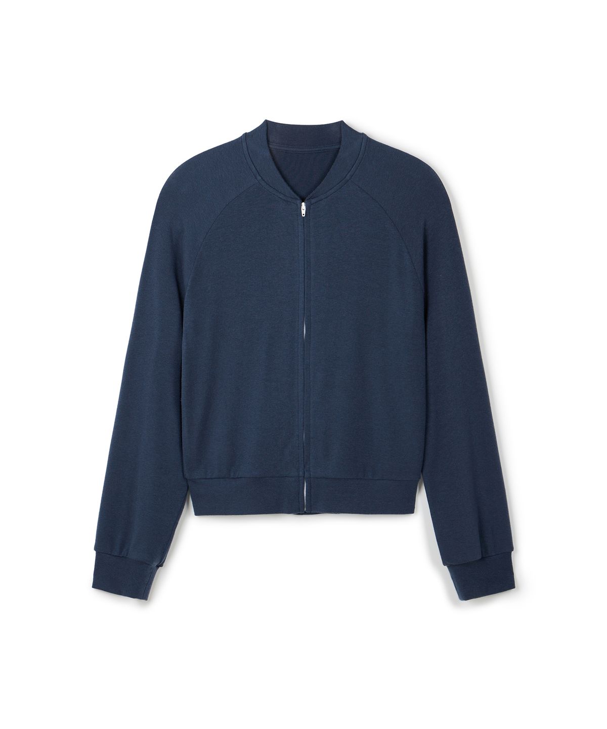 이알에이(ERA) WOMEN ERA RAGLAN JERSEY ZIP-UP - MIDNIGHT
