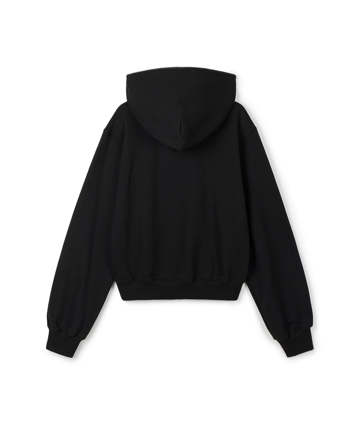 이알에이(ERA) UNISEX ERA COLOR LAYERED HOODIE - BLACK