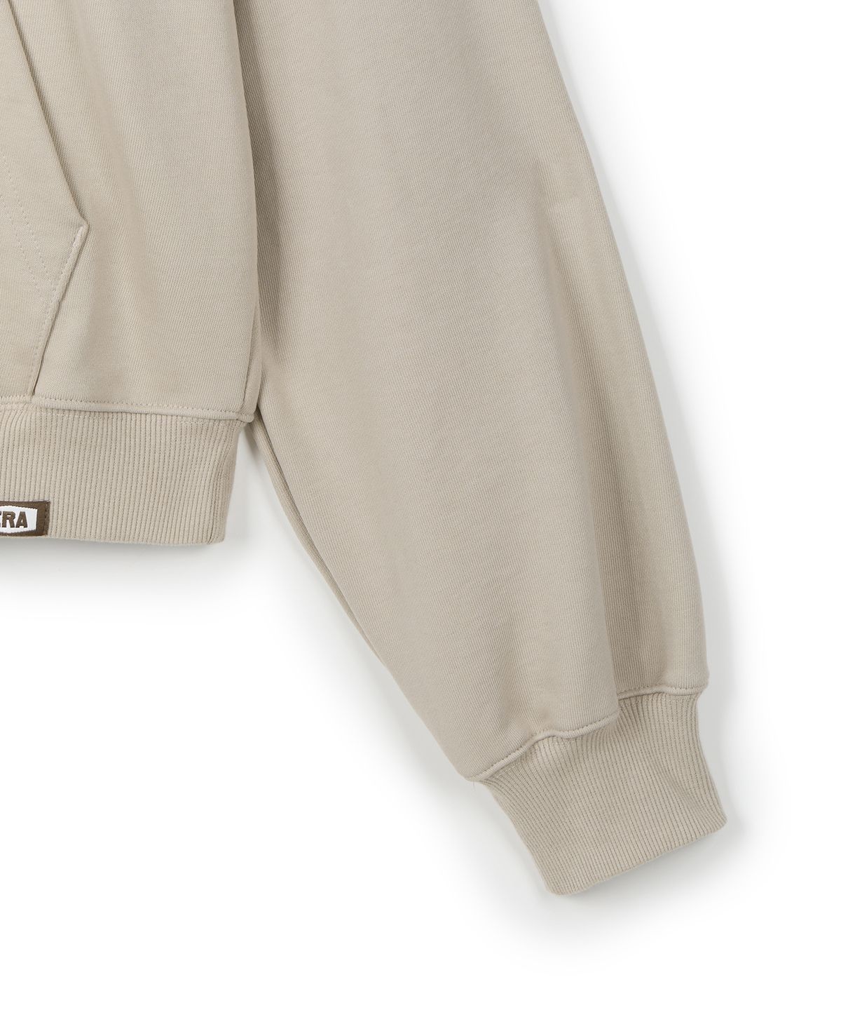 이알에이(ERA) UNISEX ERA COLOR LAYERED HOODIE - OATMEAL