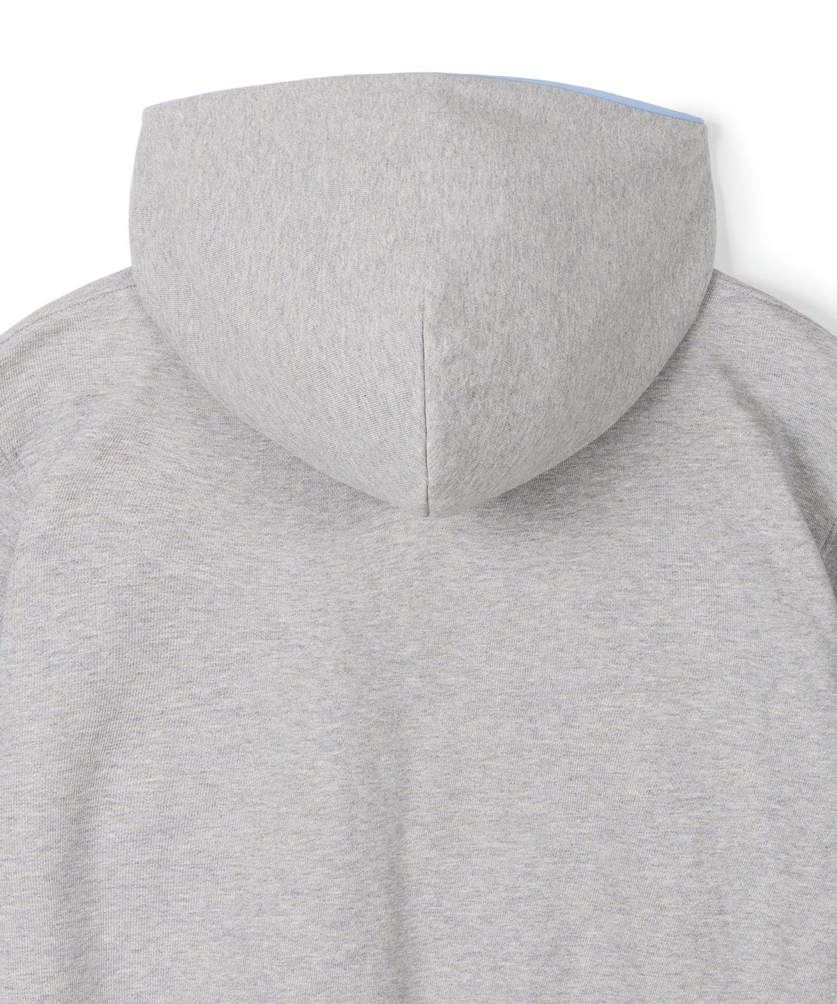 이알에이(ERA) UNISEX ERA COLOR LAYERED HOODIE - MELANGE GRAY