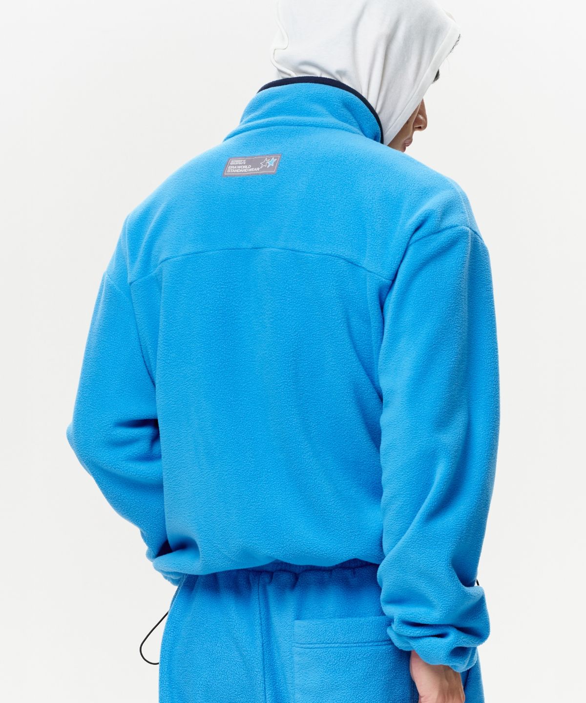 이알에이(ERA) UNISEX ERA POLAR FLEECE ZIP-UP - CAPRI BLUE