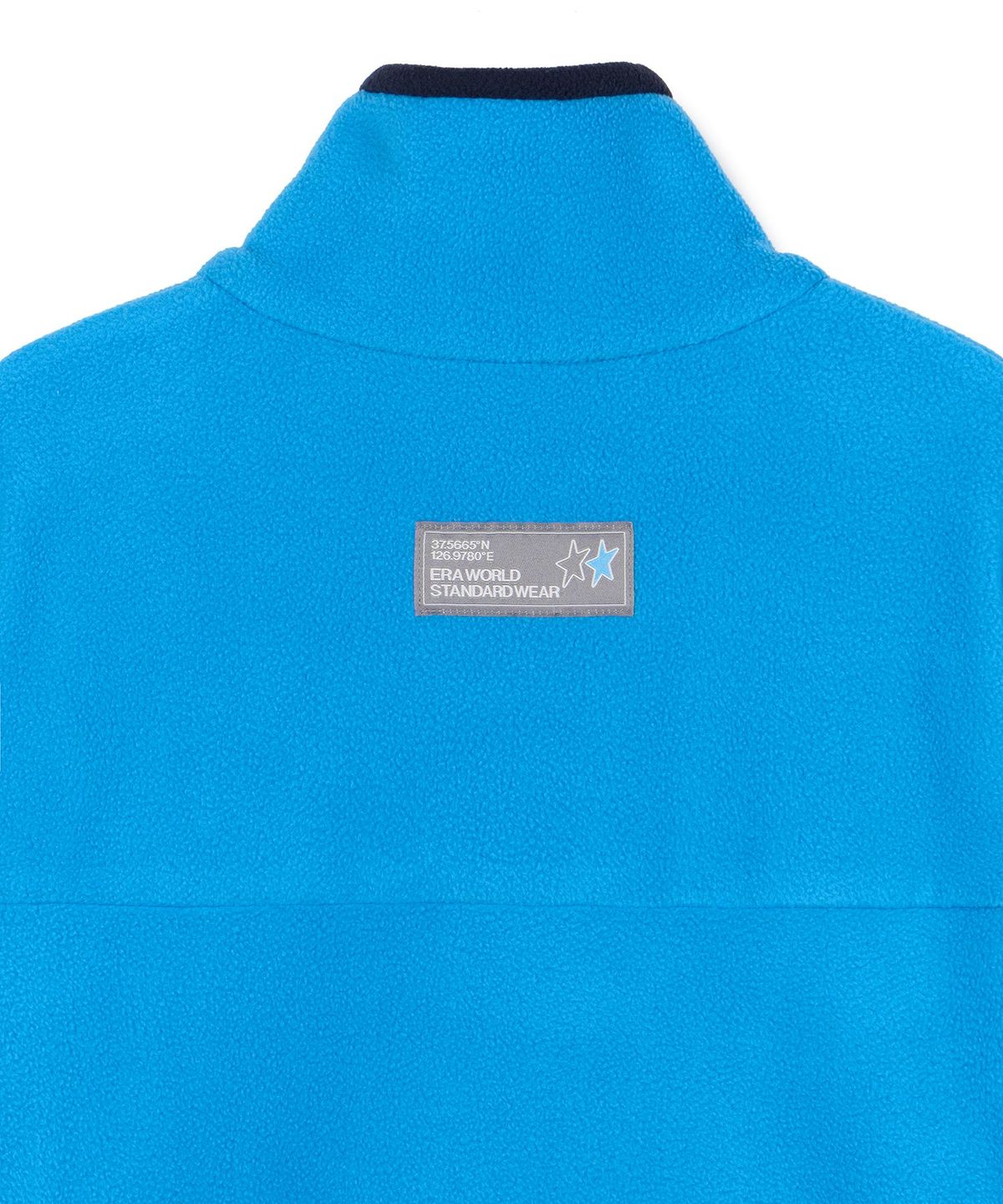 이알에이(ERA) UNISEX ERA POLAR FLEECE ZIP-UP - CAPRI BLUE