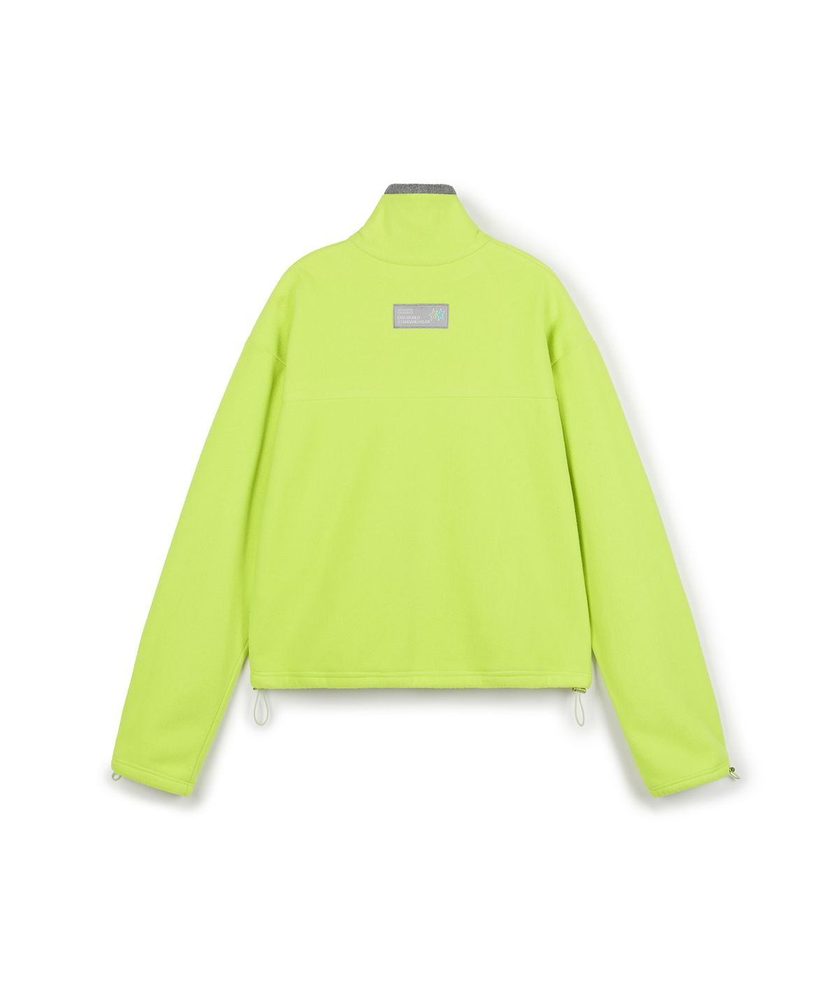 이알에이(ERA) UNISEX ERA POLAR FLEECE ZIP-UP - CITRON