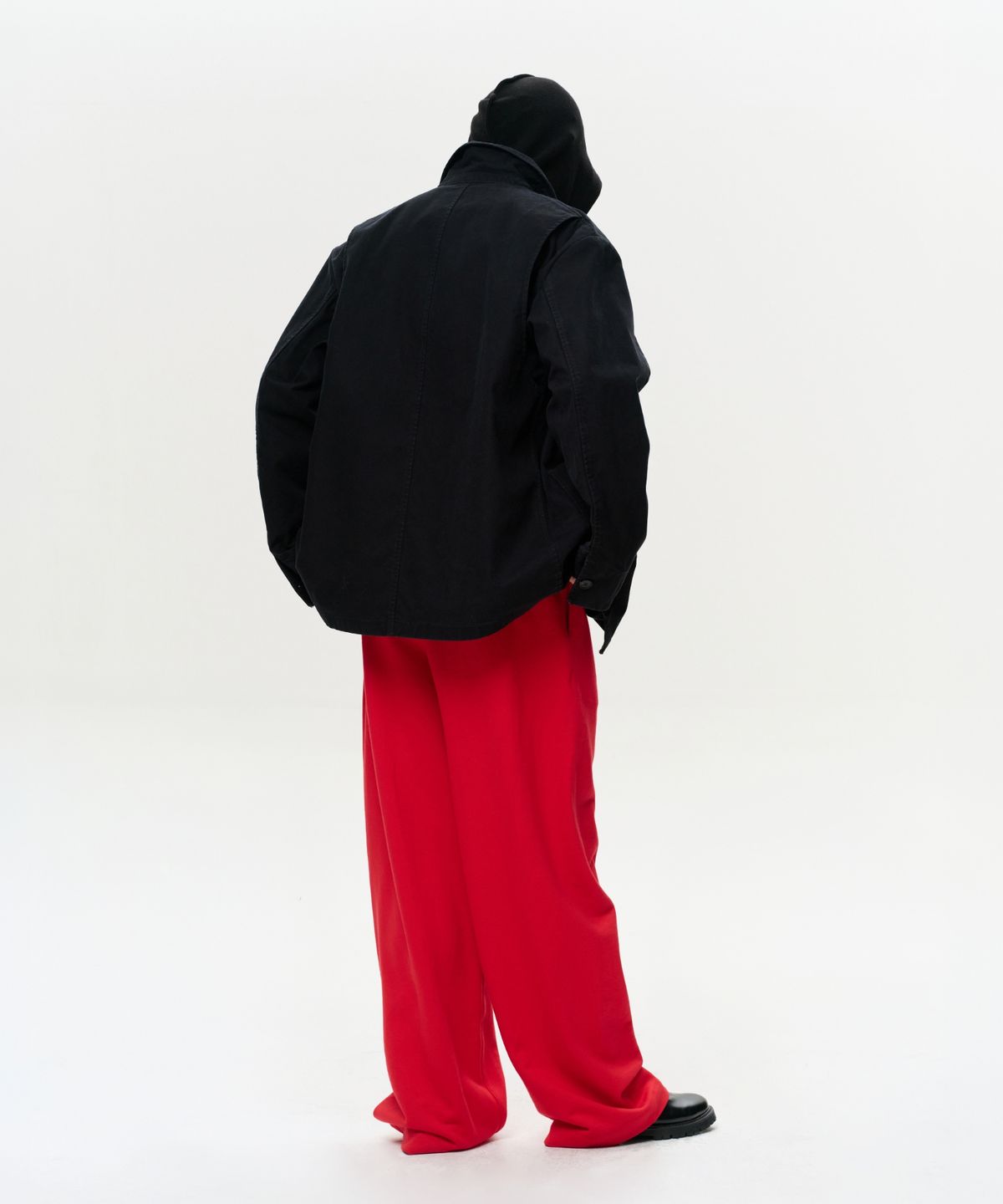 이알에이(ERA) UNISEX ERA WASHED WORK JACKET - VINTAGE BLACK