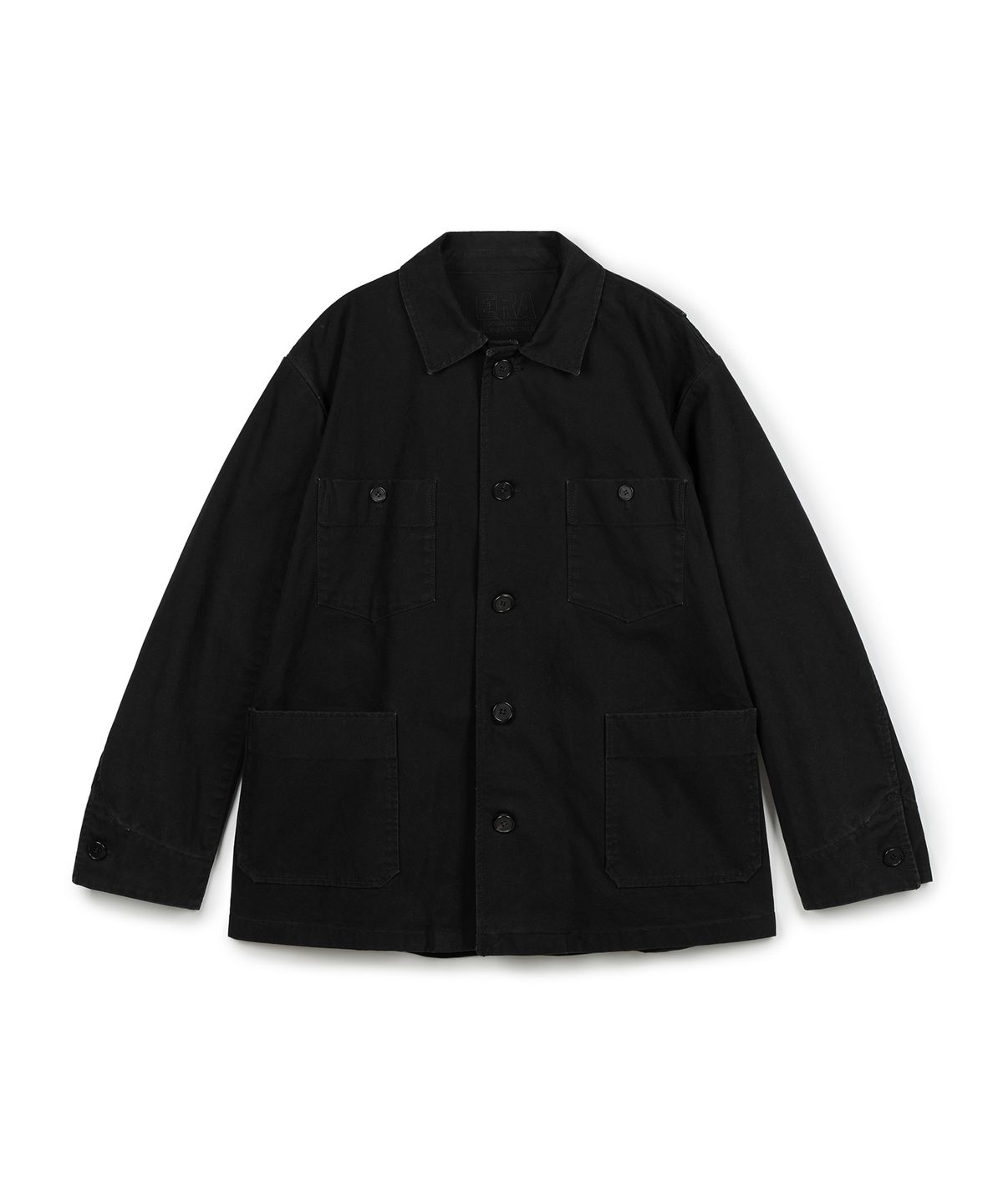 이알에이(ERA) UNISEX ERA WASHED WORK JACKET - VINTAGE BLACK