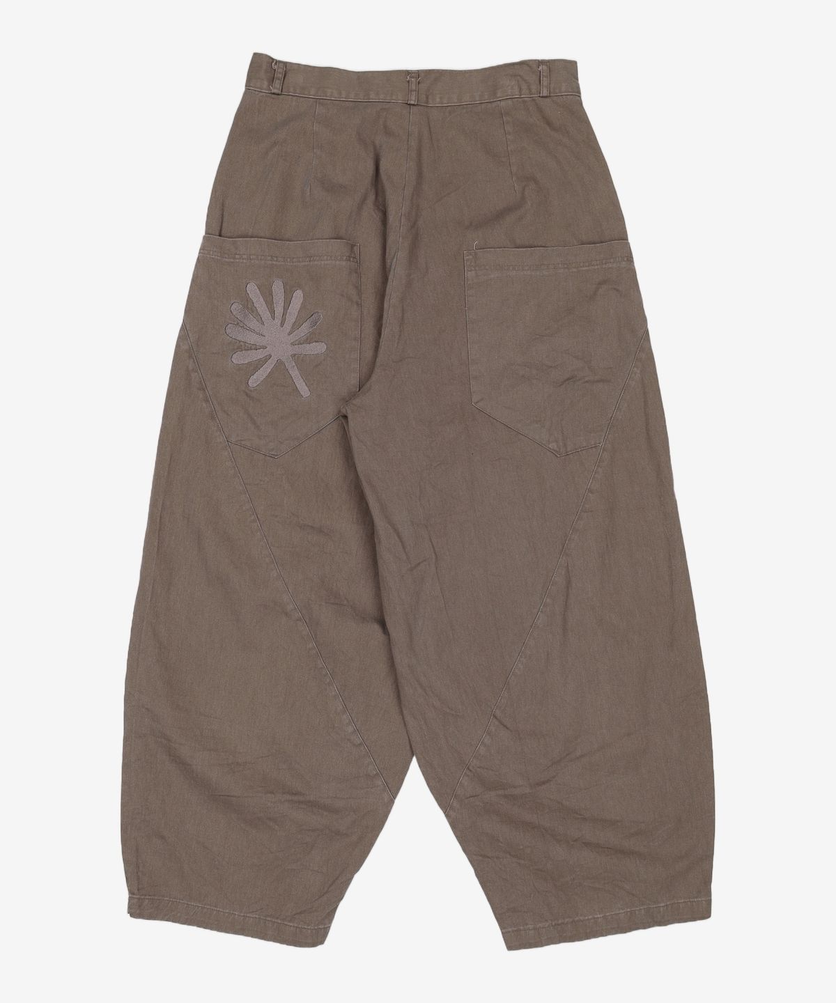 단델(DANDEL) DD structure balloon chino pants (DARK MOCHA) 2