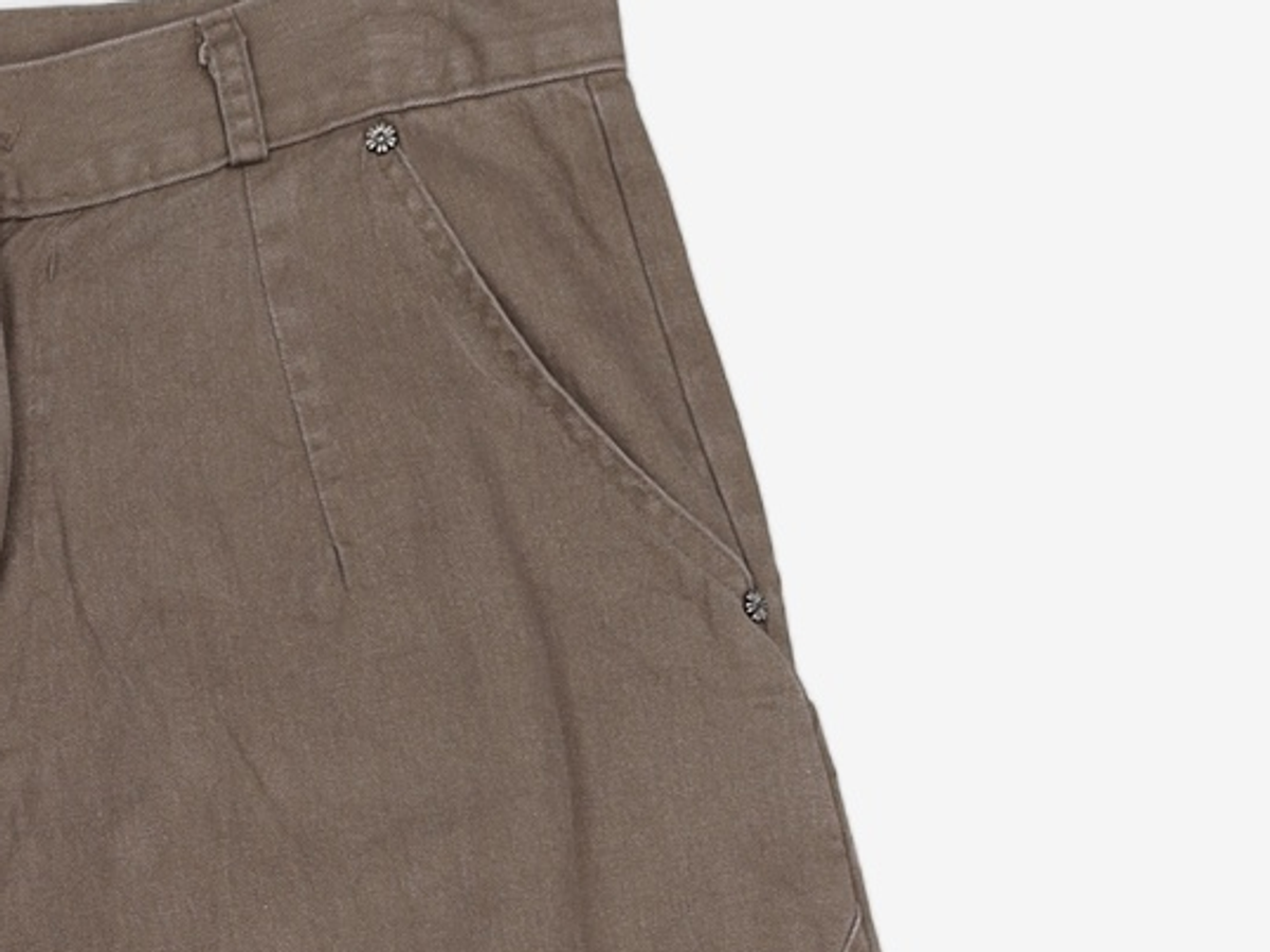 단델(DANDEL) DD structure balloon chino pants (DARK MOCHA) 2