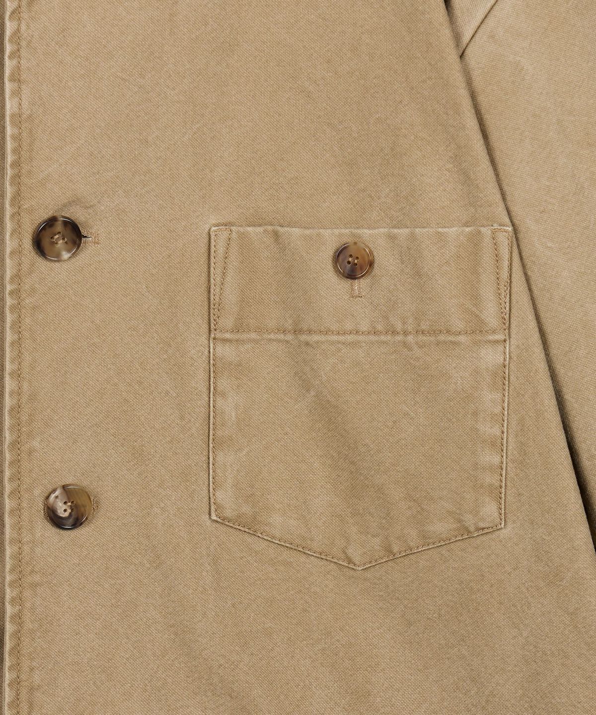 이알에이(ERA) UNISEX ERA WASHED WORK JACKET - VINTAGE BEIGE