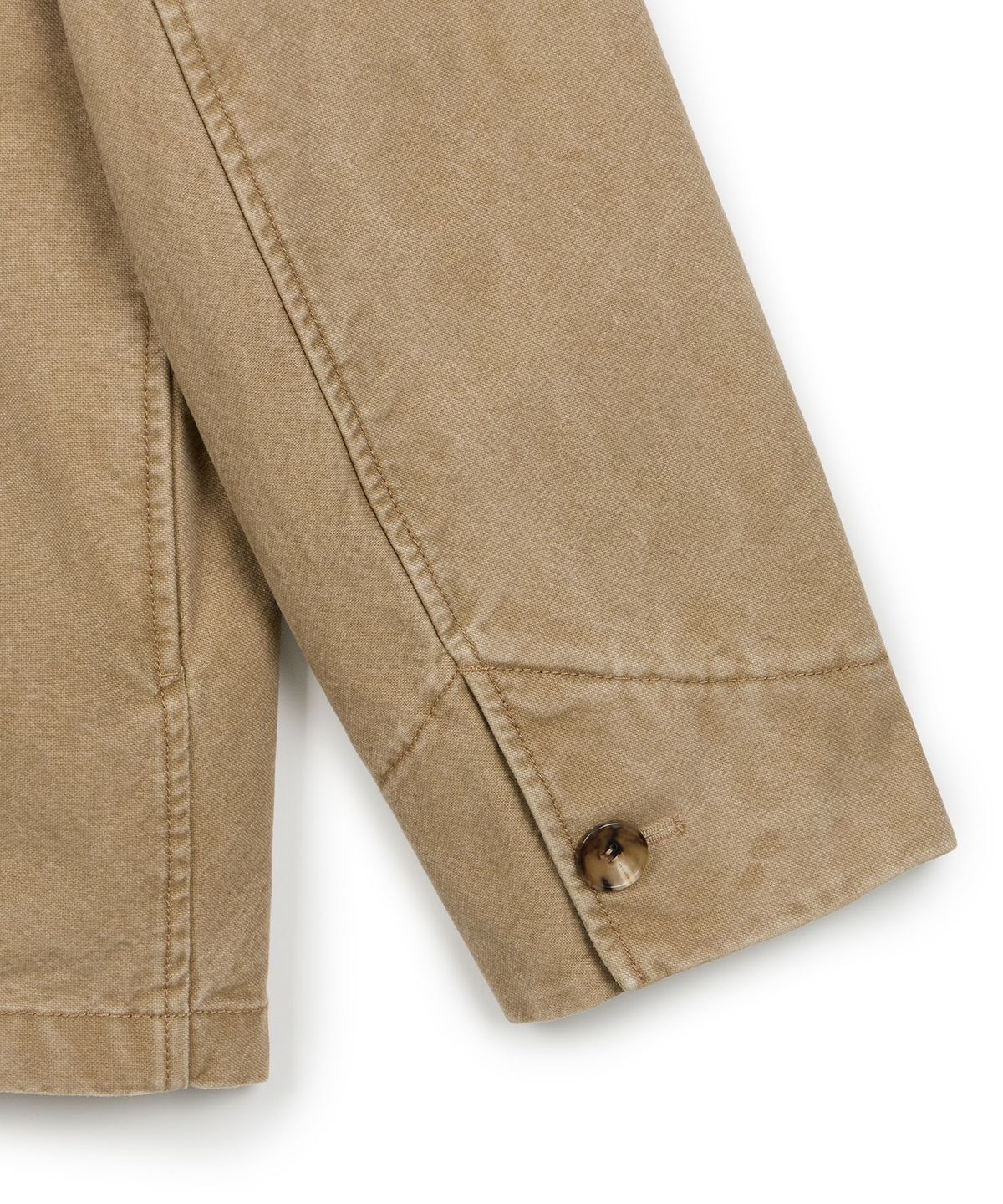 이알에이(ERA) UNISEX ERA WASHED WORK JACKET - VINTAGE BEIGE