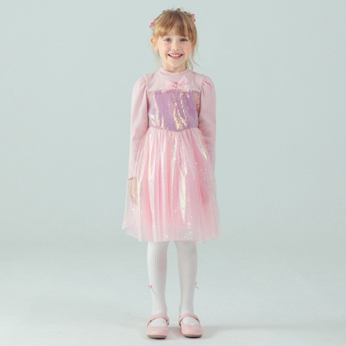 아이러브제이(I LOVE J) 프린세스 샤 골지 원피스 JXWOP04