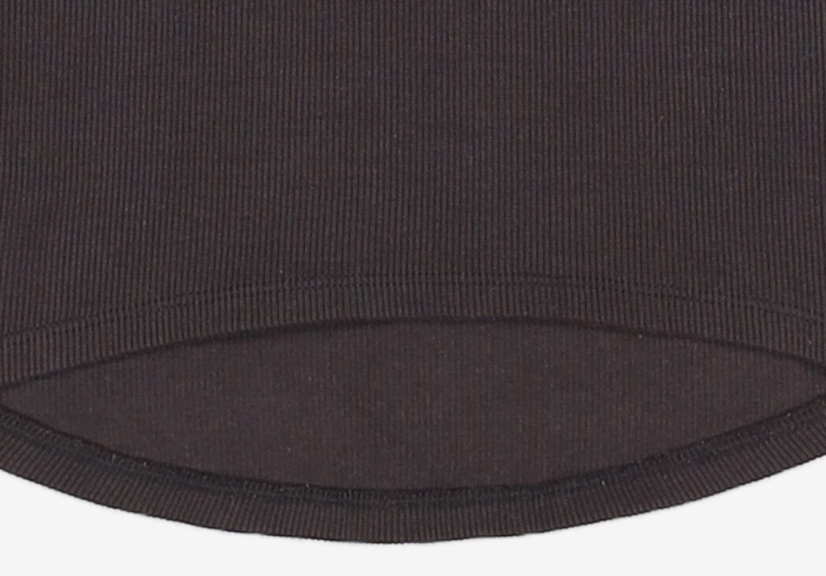 뚜오미오(TUOMIO) PIERCED TANK TOP [BLACK] 1