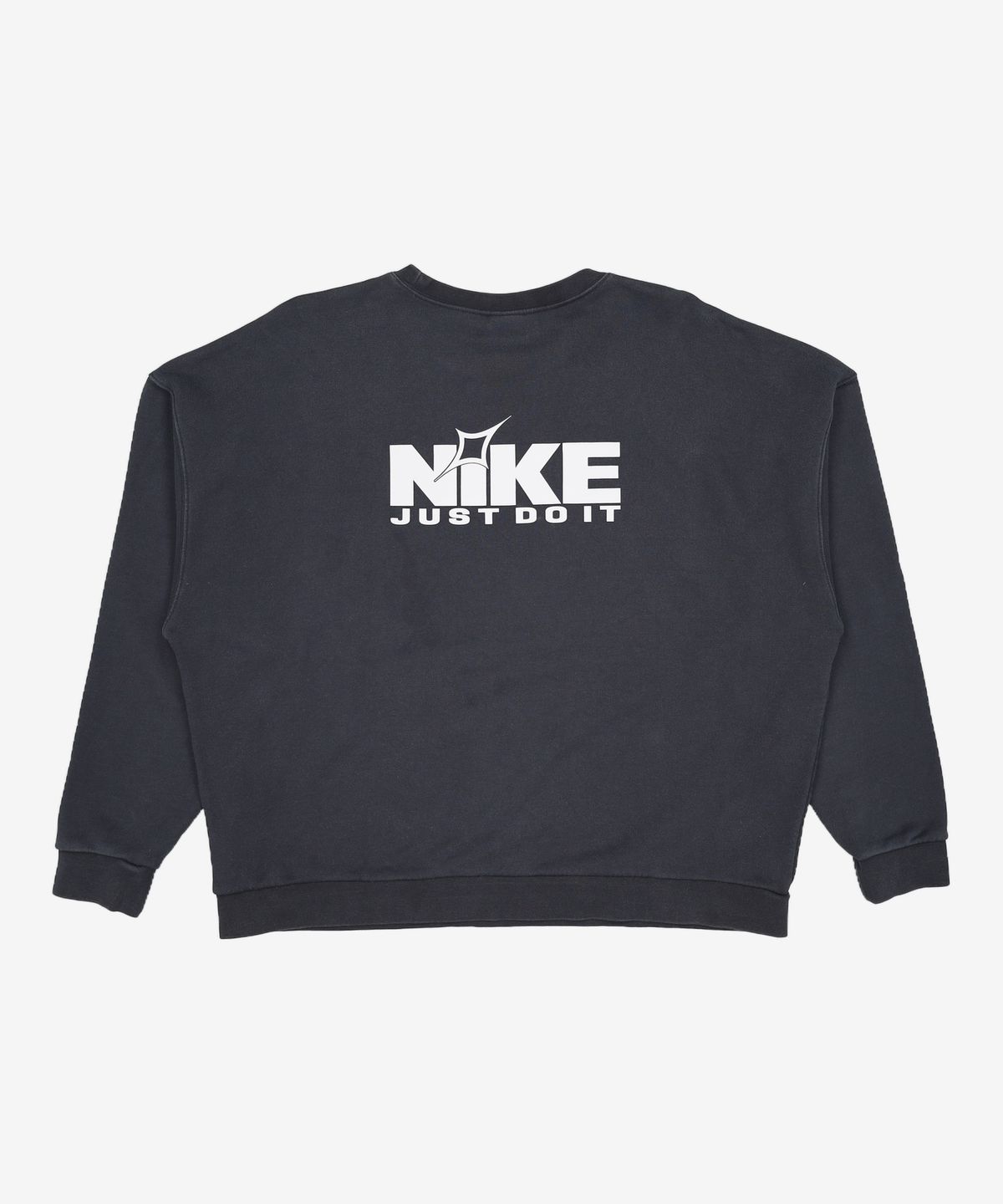 나이키(NIKE) 클럽 오버사이즈 크루넥 스웨트셔츠 M - 블랙:울프 그레이 / HQ2962-010 XXL