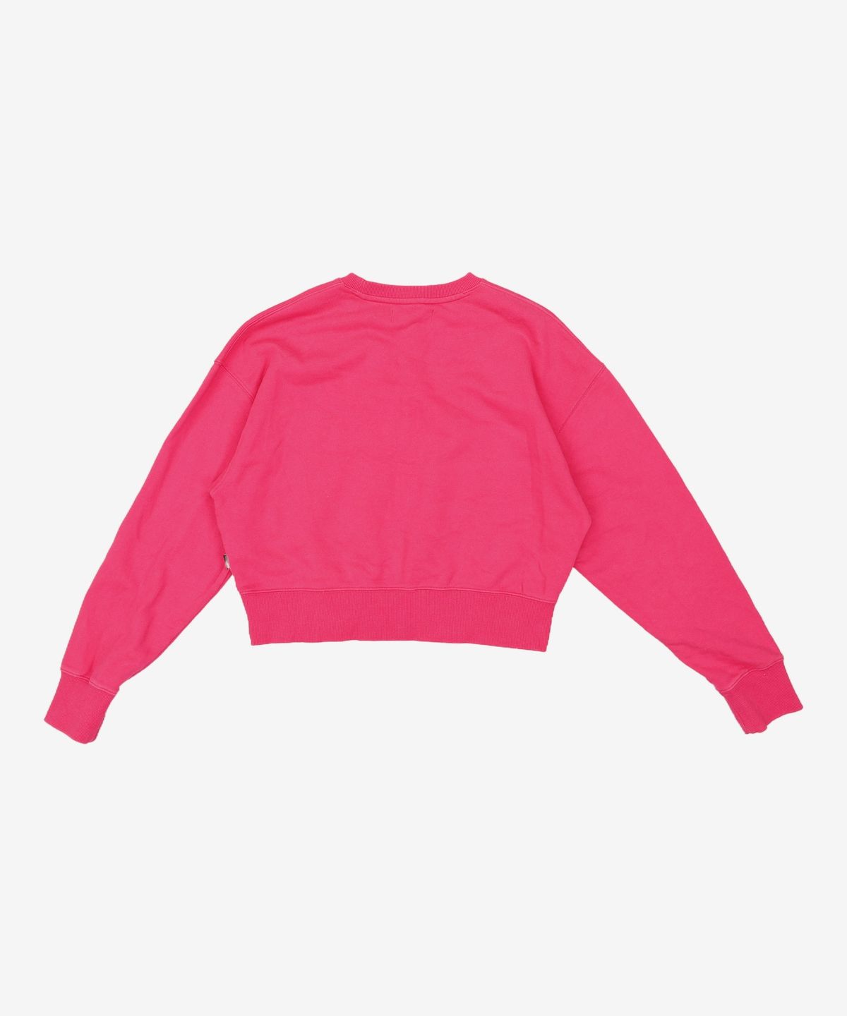 브라운브레스(BROWNBREATH) STITCH CROP CREWNECK - PINK FREE
