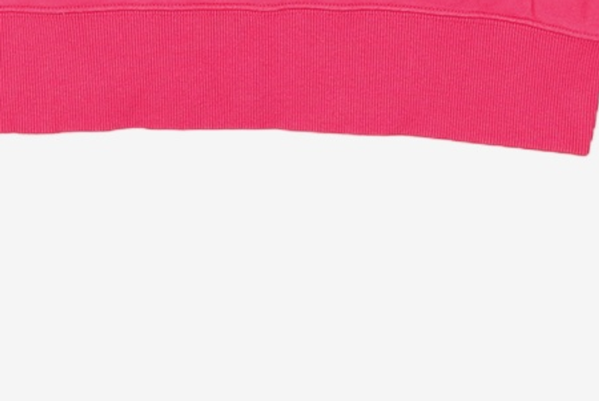 브라운브레스(BROWNBREATH) STITCH CROP CREWNECK - PINK FREE