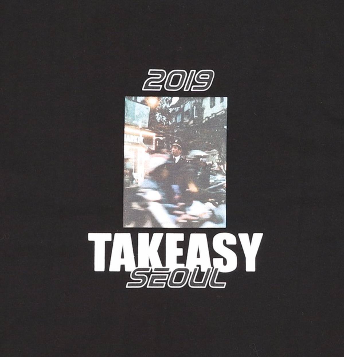 테이크이지(TAKEASY) 반소매 티셔츠 L