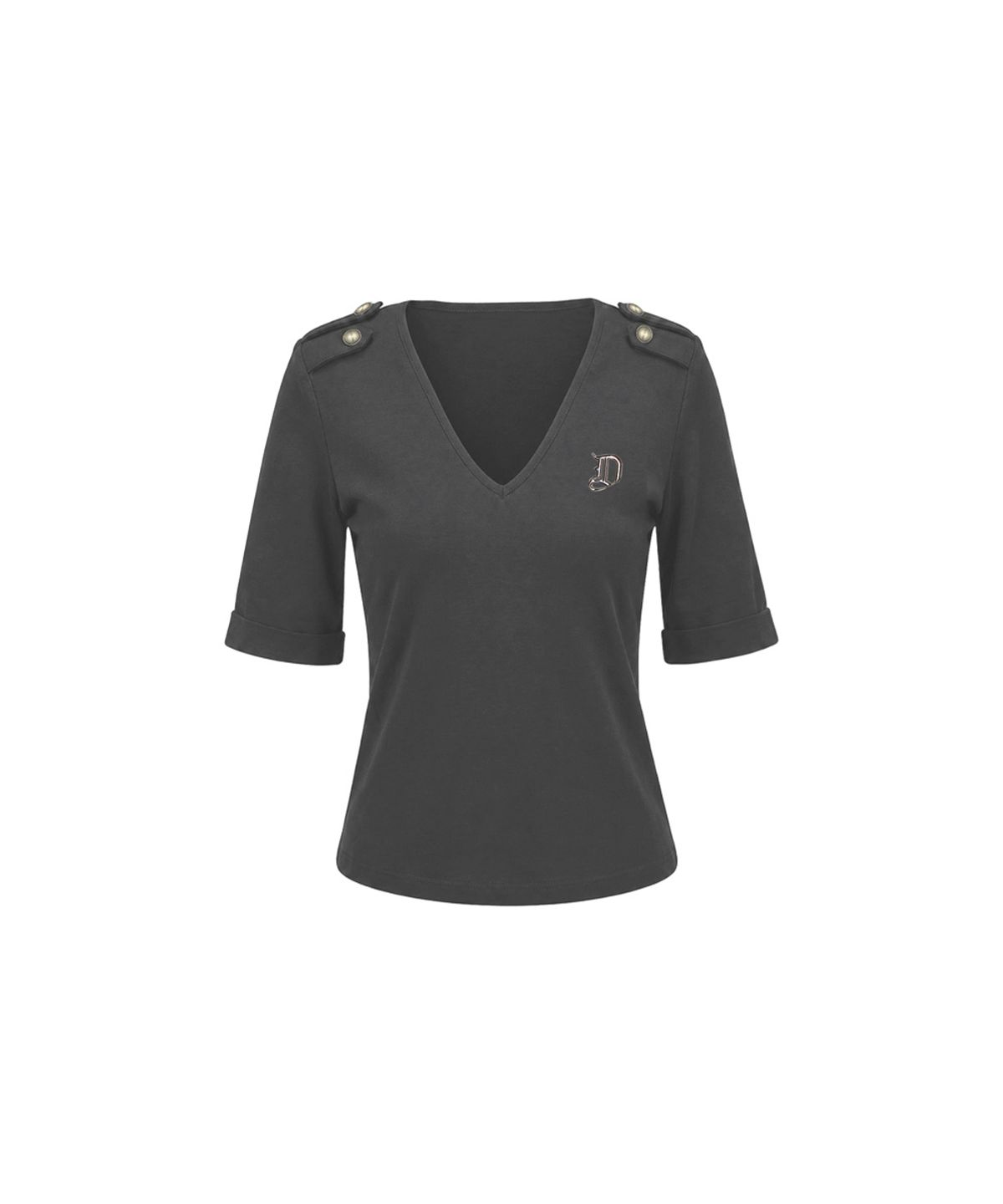 오도어(ODOR) MILLI v-neck 3/4 tee