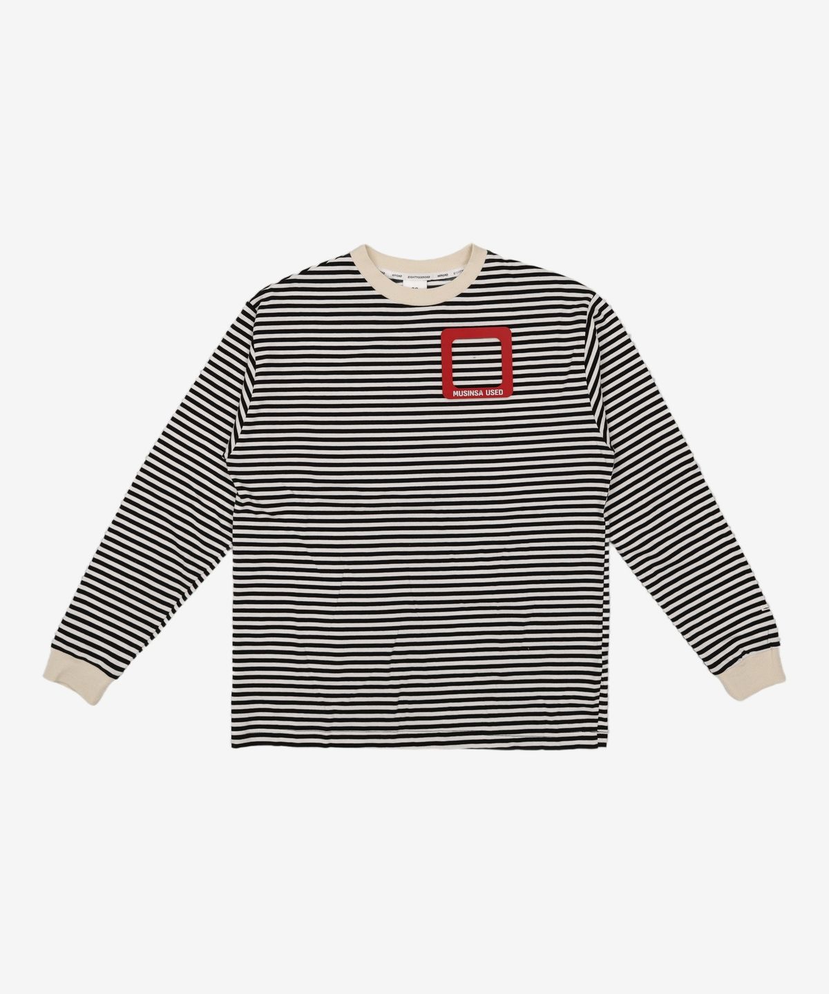 86로드(86ROAD) 2809 Stripe t-shirt(Black) M
