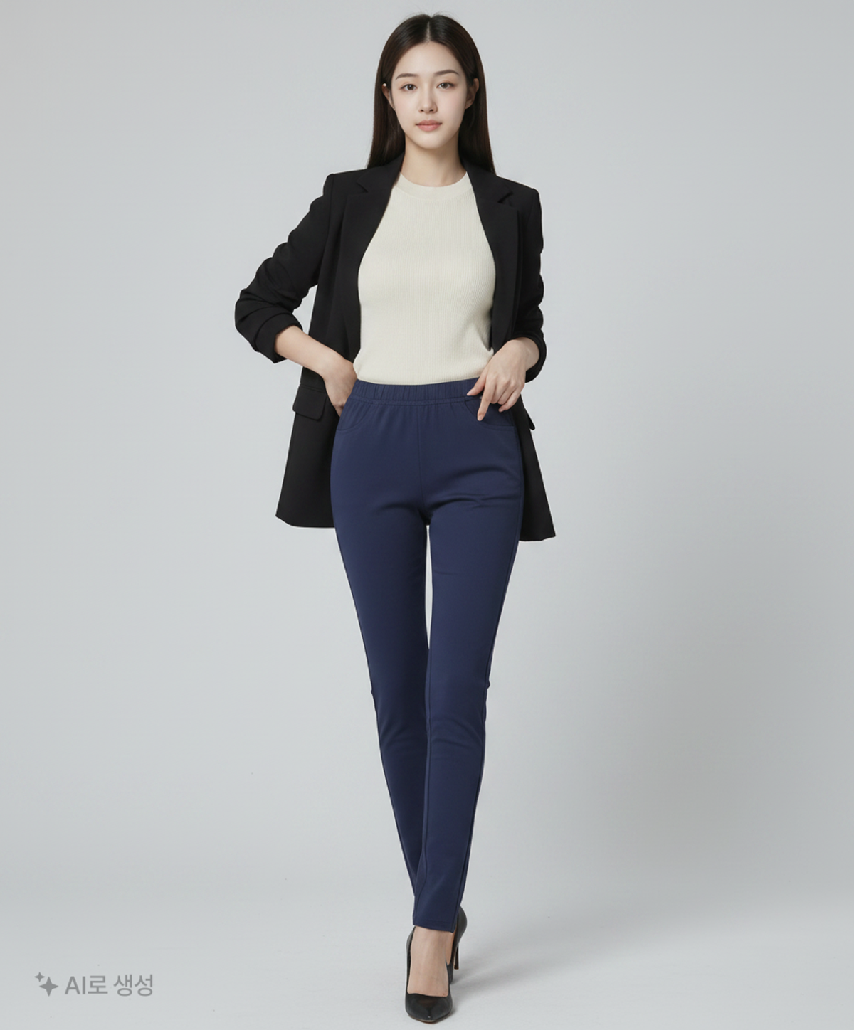 유니클로(UNIQLO) 코튼 팬츠 S
