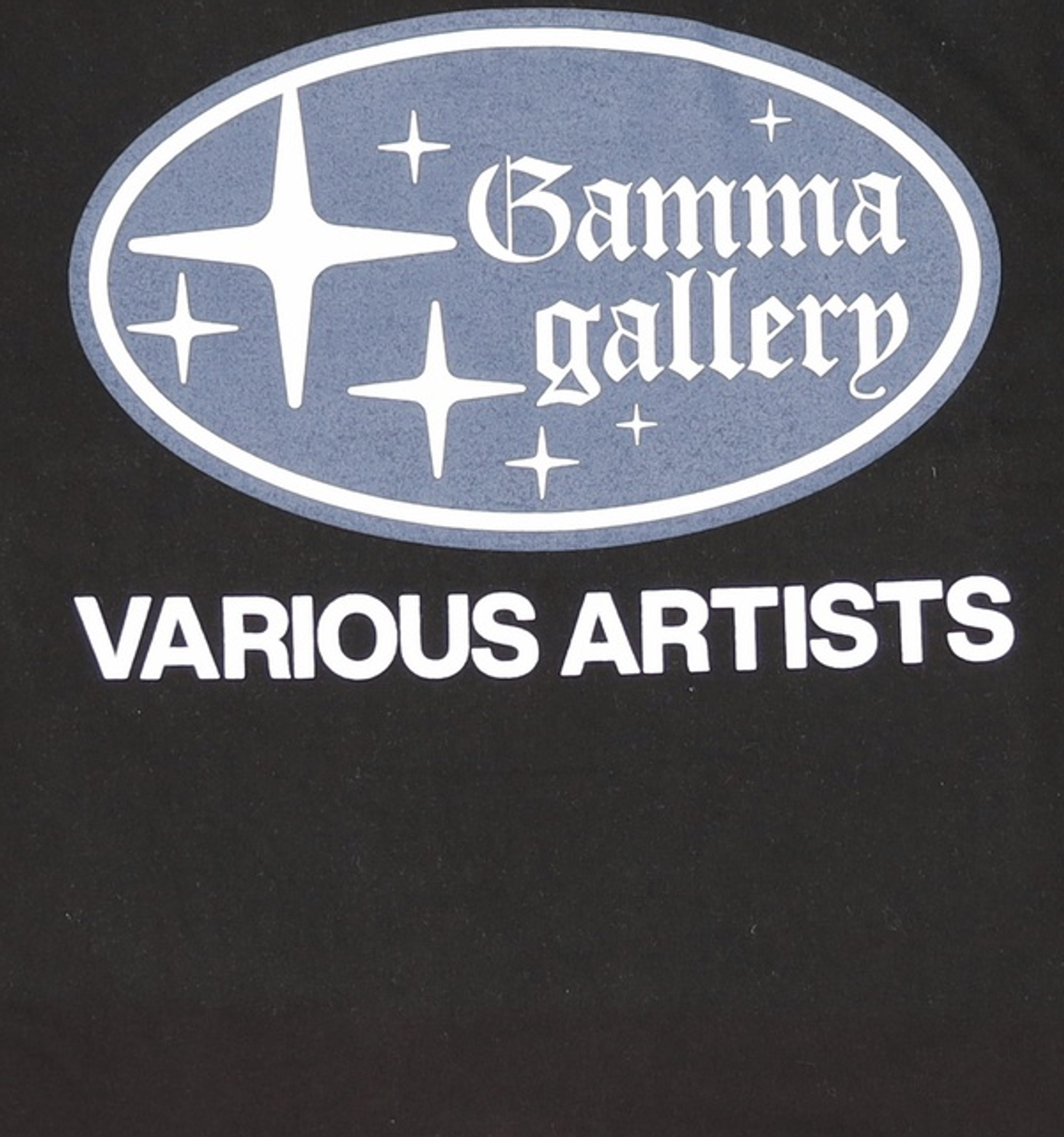 감마갤러리(GAMMA GALLERY) OVAL LOGO TEE [BLACK] M