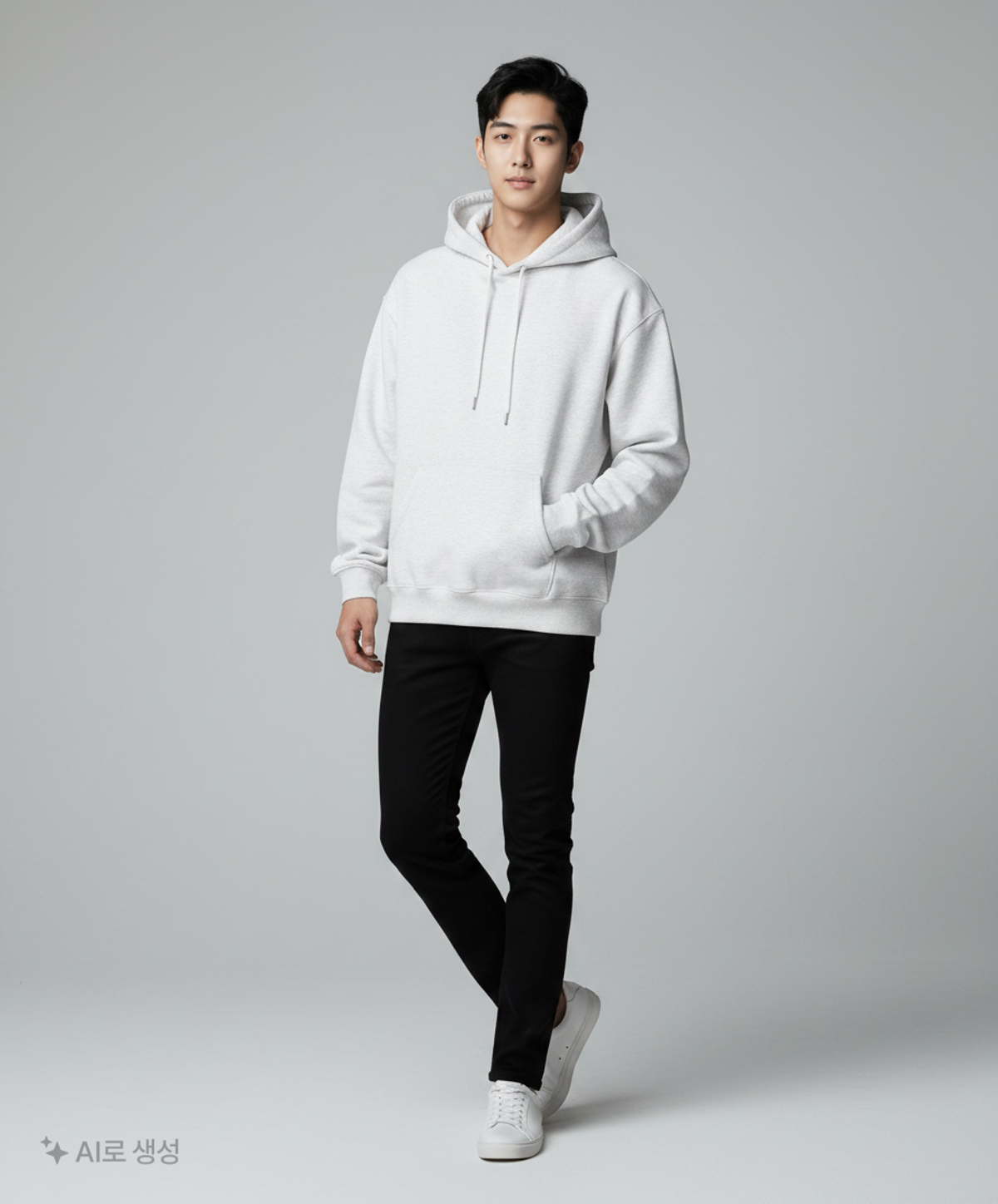 엠오오(MOO) 후드 티셔츠 L