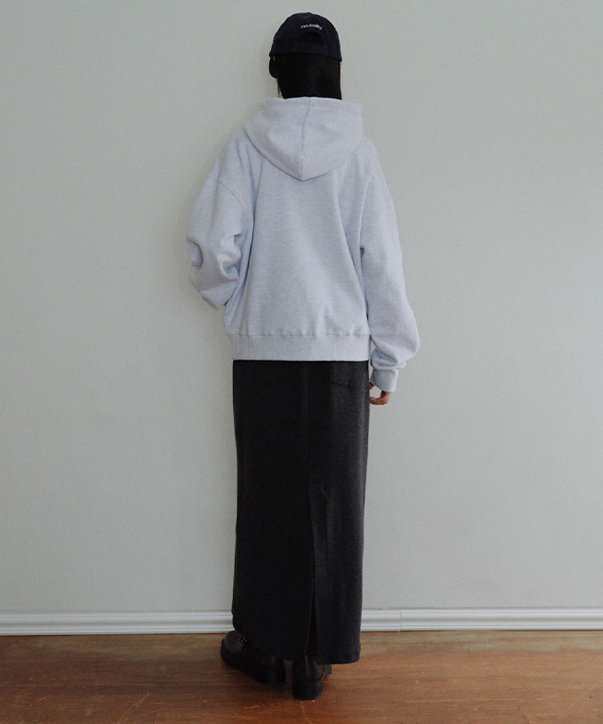 엔오르 스튜디오(ENOR STUDIO) [CORE] ENOR CORE HOODIE - LIGHT GREY