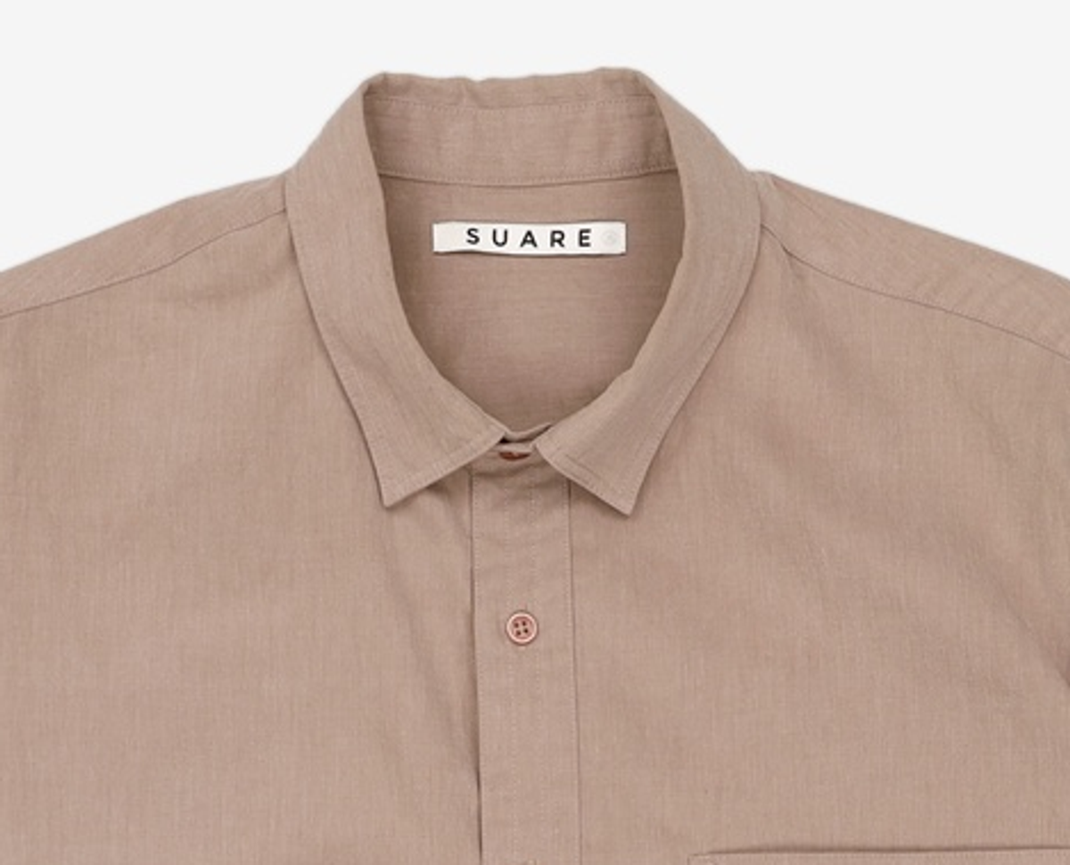 수아레(SUARE) 뉴트럴 스퀘어 포켓 셔츠 - 4 COLOR XL