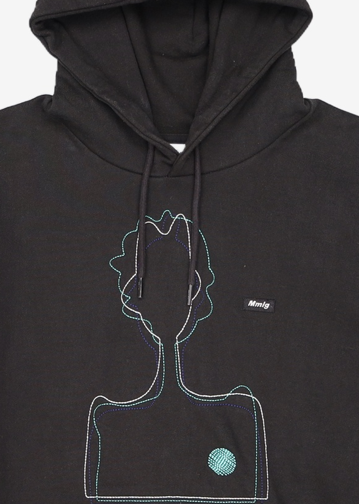 엠엠엘지(MMLG) [Mmlg] WE EMB. HOOD (BLACK) L