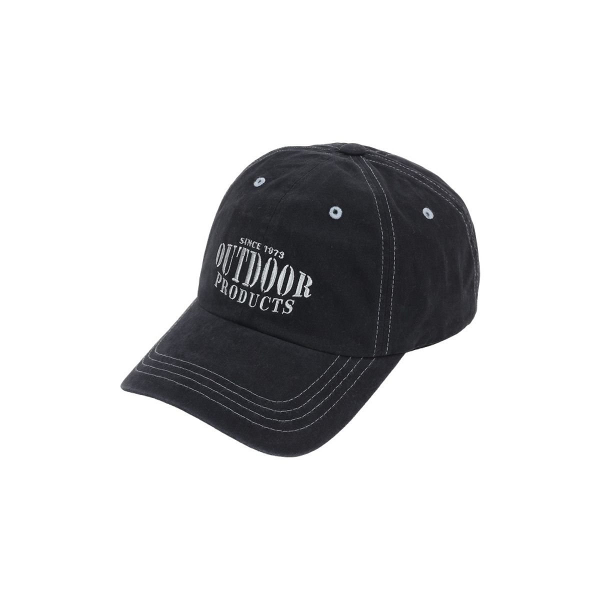아웃도어 프로덕츠(OUTDOOR PRODUCTS) 라운드 로고 트윌 볼캡 (네이비)