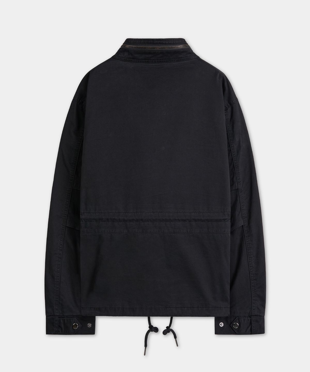 엑스컨테이너(EXCONTAINER) 빈티지 워시드 숏 필드 자켓 (BLACK)