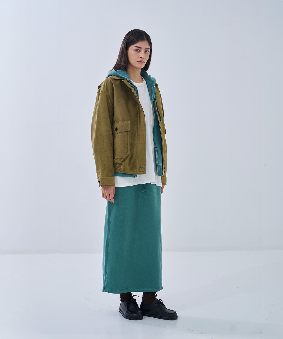 정감 스튜디오(JEONGGAM STUDIOS) Vintage Suede Blouson_4 Color