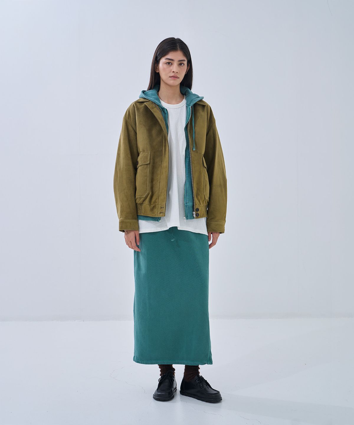정감 스튜디오(JEONGGAM STUDIOS) Vintage Suede Blouson_4 Color