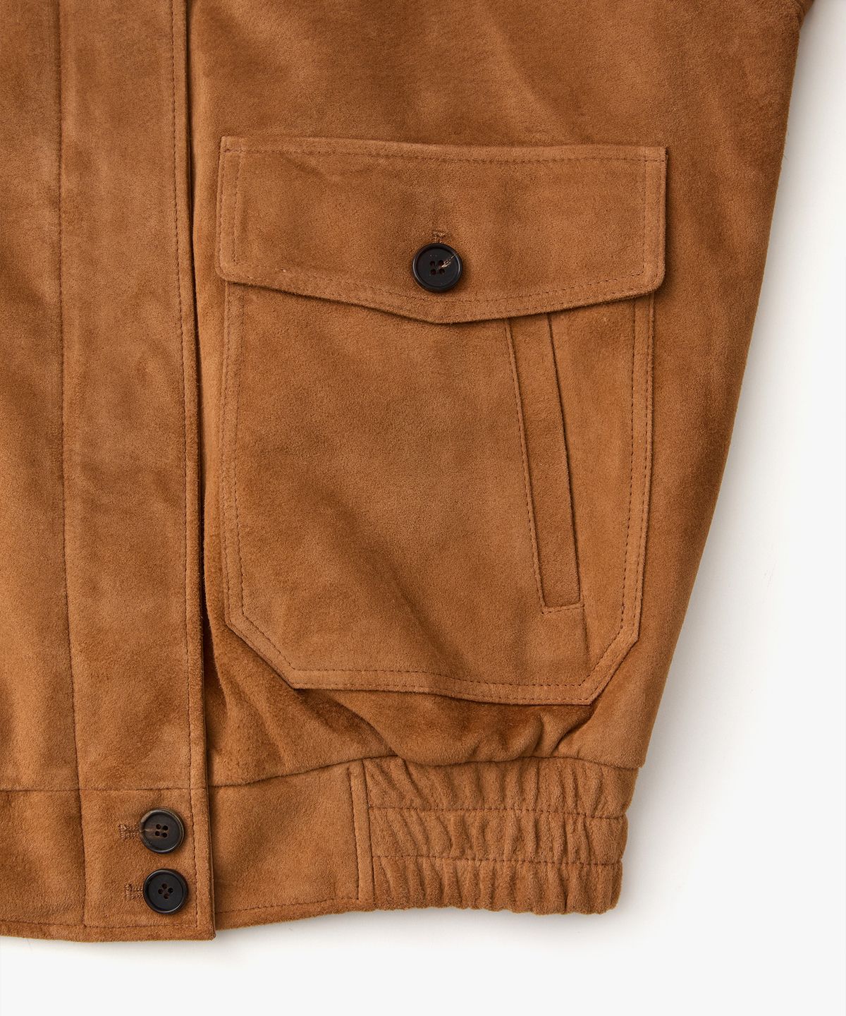 정감 스튜디오(JEONGGAM STUDIOS) Vintage Suede Blouson_4 Color