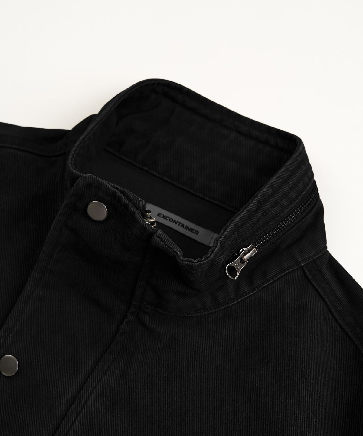 엑스컨테이너(EXCONTAINER) M-65 빈티지 필드 자켓 (BLACK)