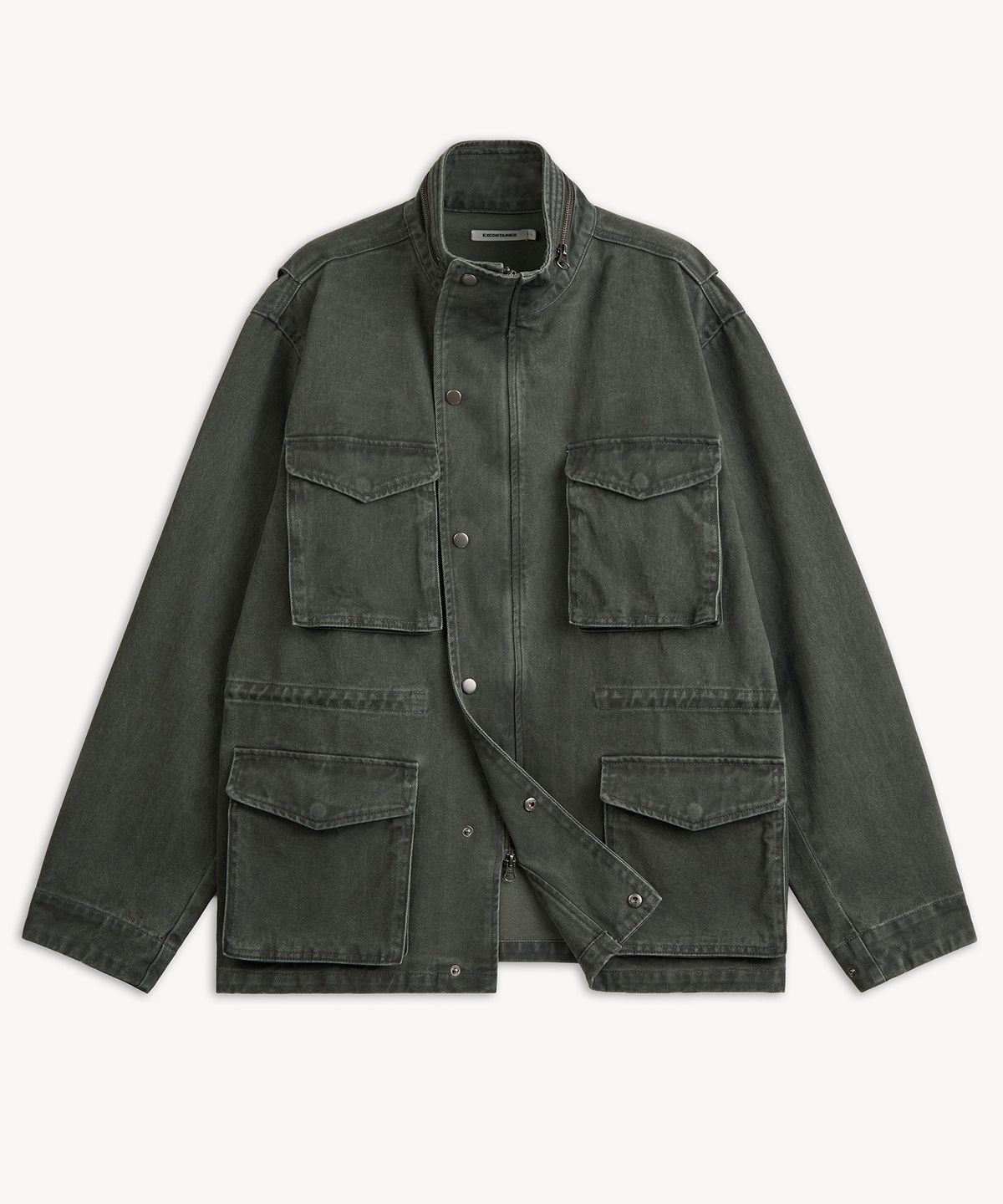 엑스컨테이너(EXCONTAINER) M-65 빈티지 필드 자켓 (KHAKI)