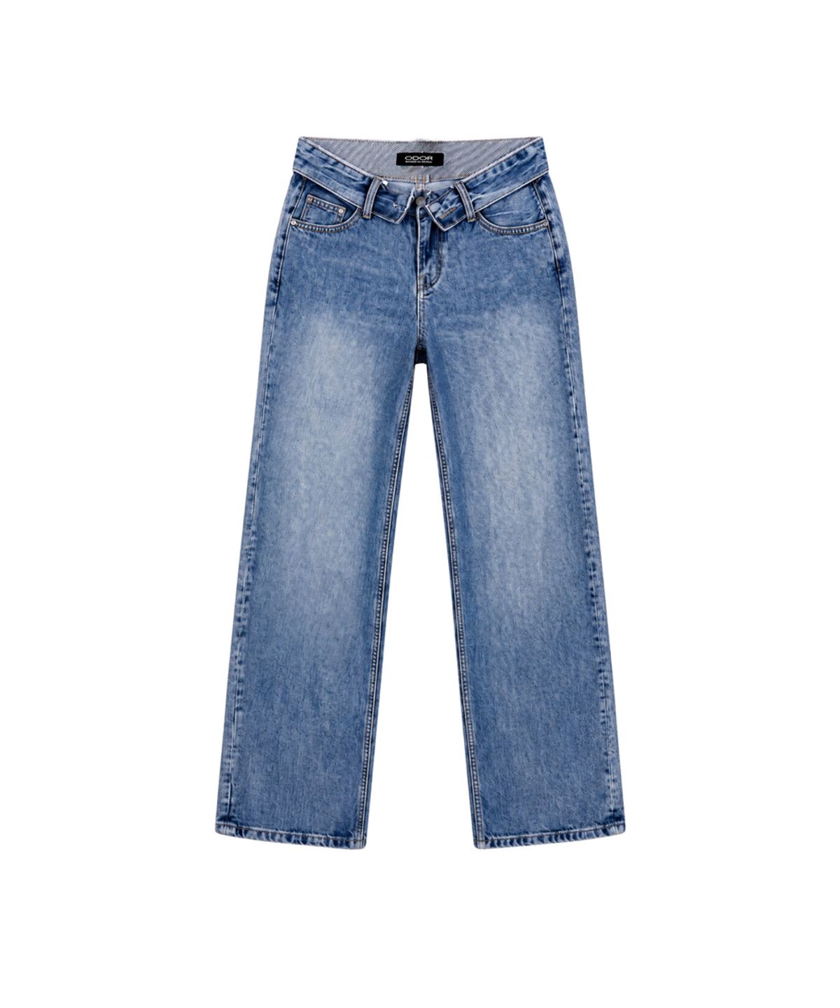 오도어(ODOR) Fold low denim