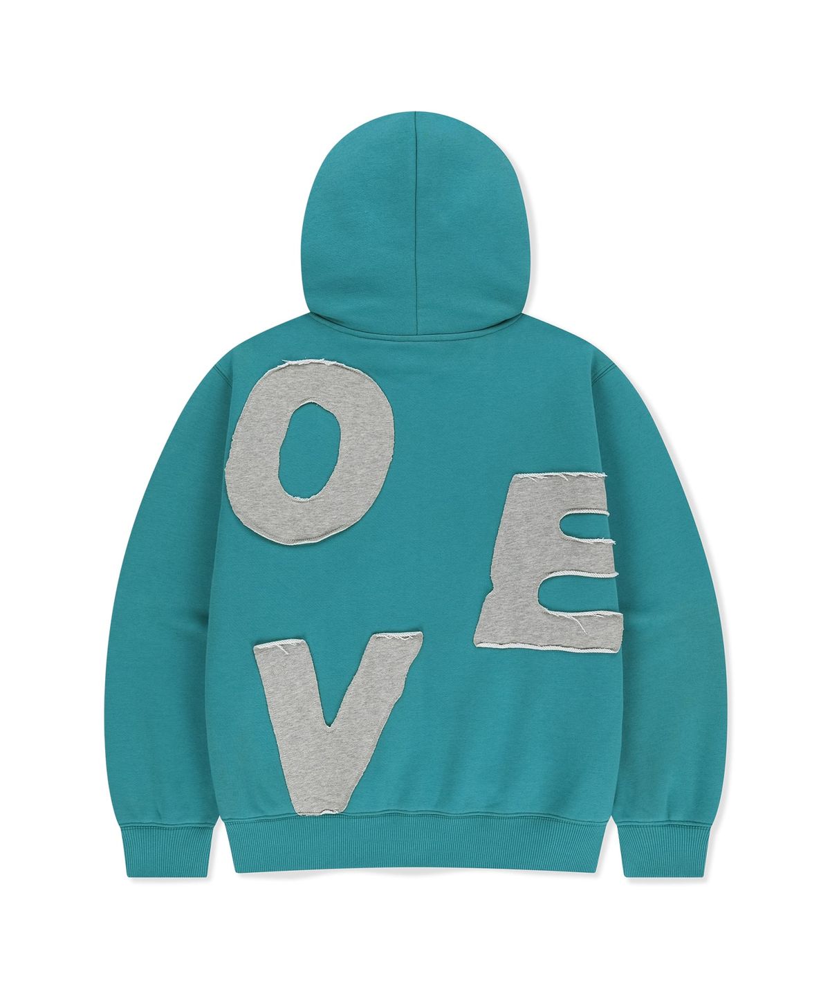 썬러브투어(SUNLOVETOUR) Capital Brushed Zip Up Hoodie Teal