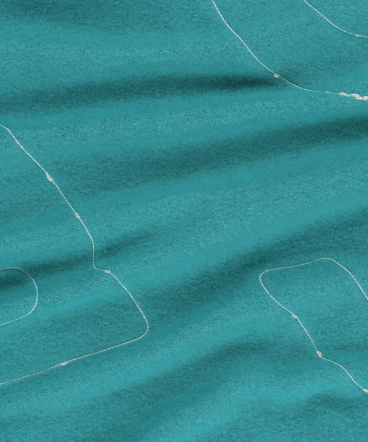 썬러브투어(SUNLOVETOUR) Capital Brushed Zip Up Hoodie Teal