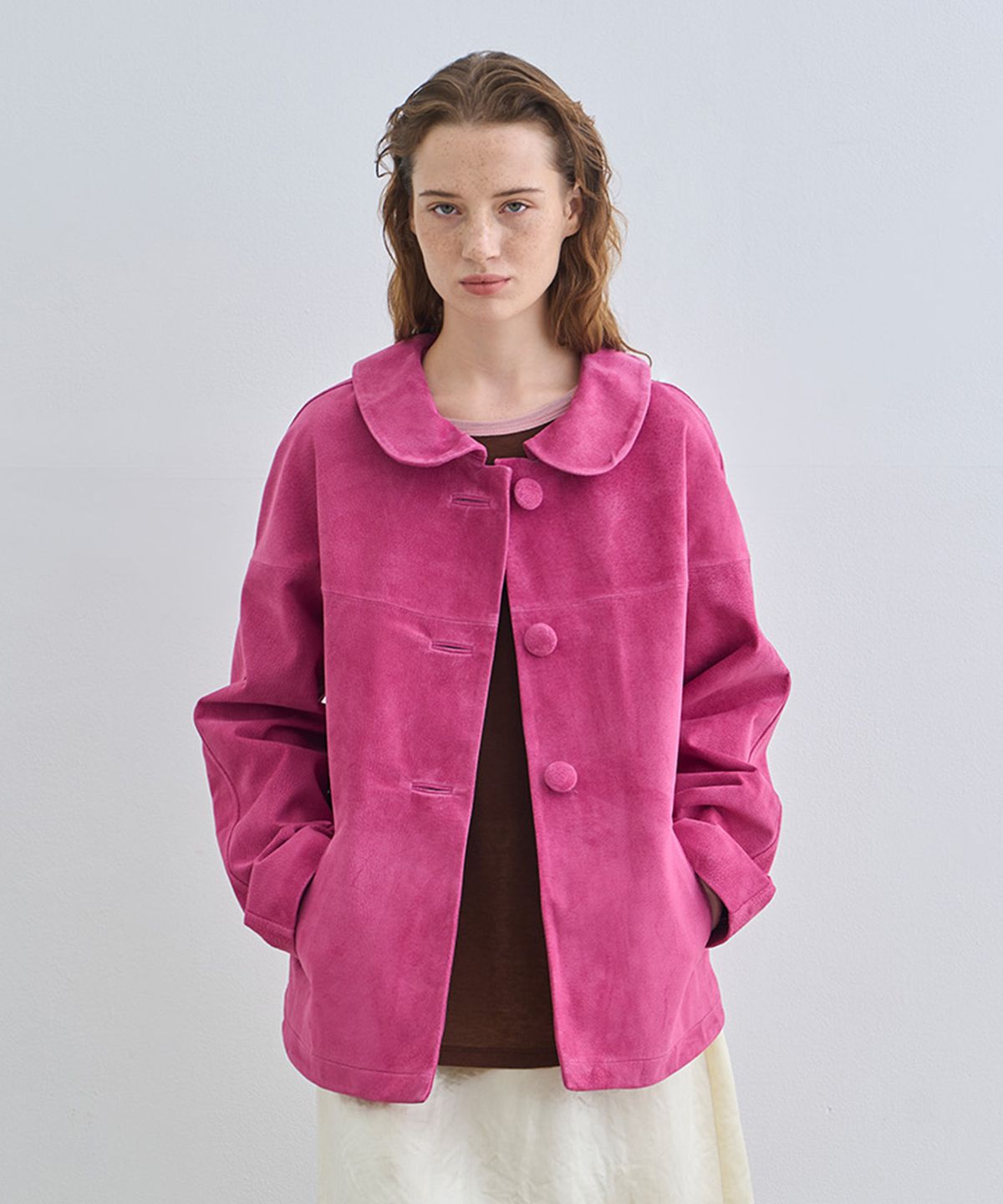 정감 스튜디오(JEONGGAM STUDIOS) Round Collor Jacket_4 color