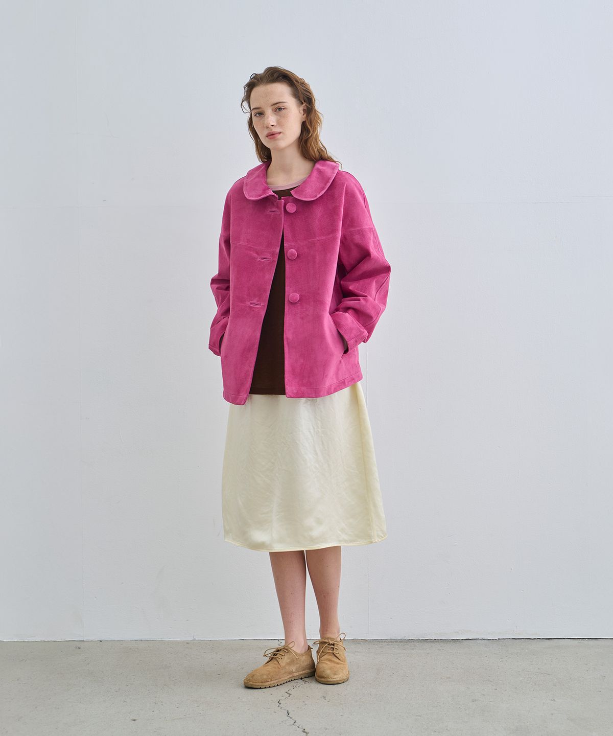 정감 스튜디오(JEONGGAM STUDIOS) Round Collor Jacket_4 color